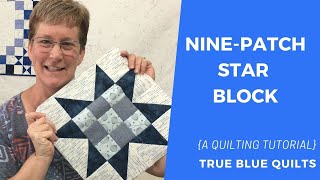 9Patch Star quilt block [upl. by Avigdor680]