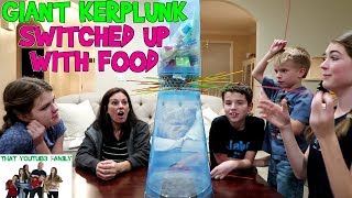 GIANT KERPLUNK SWITCHED UP WITH FOOD  That YouTub3 Family [upl. by Anrev]