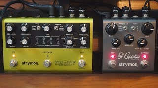 Strymon Volante vs Strymon El Capistan  Tape Loopers Comparison [upl. by Luhey]