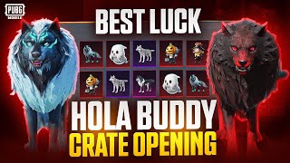 😱GOT COMPANION IN 10 UC HOLA BUDDY CRATE OPENING [upl. by Dearden]