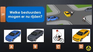 rijbewijs theorie examen belgie 2024  Hierarchie verkeersvoorschriften en de overweg [upl. by Ecyrb]