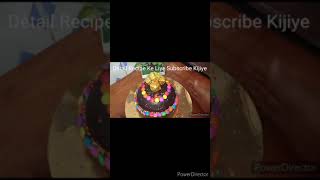 How To Make Pinata Cake Without Mould  Surprise Cake Recipe  Pinata Cake Recipe  short [upl. by Aihsinat]