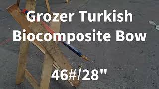 Grozer Biocomposite Turkish bow [upl. by Sylvanus]