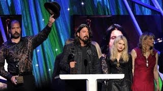 Nirvana  Complete Induction amp Acceptance Speech Rock Hall of Fame Barclays Brooklyn NY 4102014 [upl. by Yee105]