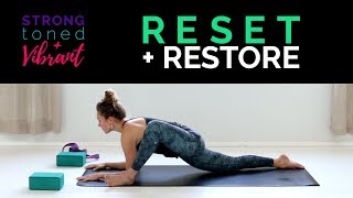 40 min Gentle Yoga Stretching for Athletes RECOVER  RESTORE [upl. by Auhsohey447]