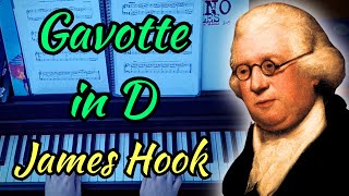 Gavotte in D Op 81 No 3  James Hook [upl. by Cassy292]