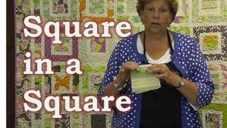 Make the Square in a Square Quilt Tutorial [upl. by Henriques]