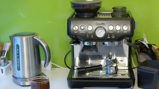 A Quick 101  Brevilles quotthe Barista Expressquot Espresso  Coffee Machine [upl. by Kcirde]