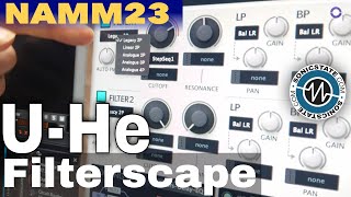 NAMM 2023 Uhe Filterscape Bundle First Look [upl. by Tatia223]