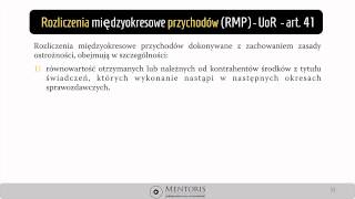 12 Rozliczenia międzyokresowe przychodów [upl. by Atinhoj]