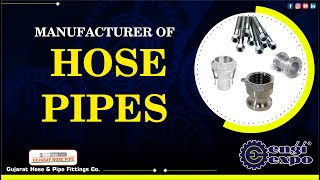 Gujarat Hose amp Pipe Fittingsco Leading Manufacturer of HighQuality Hose Pipes  CAST OIL PIPE [upl. by Anihs]