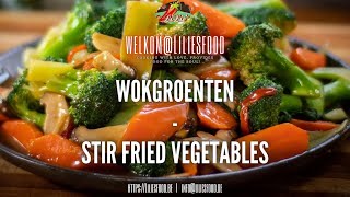 Wokgroentjes Ons recept makkelijk en stap voor stap [upl. by Kenison]