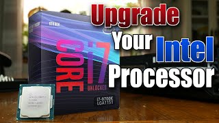 A Beginners Guide How to Upgrade an Intel CPU core i3 i5 i7 i9 [upl. by Aihtnic]