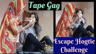 like Tape GagHogtie escape challengeface Cover ChallengeEscape ChallengeManya Creation [upl. by Alleuol]