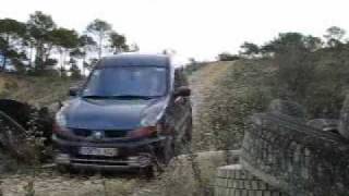 Renault Kangoo 4x4 in the fun zone [upl. by Datnow]