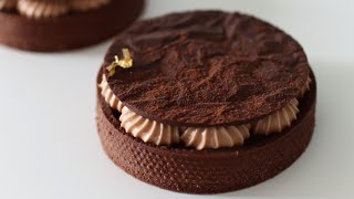 The Most Amazing Chocolate Tart Recipe  진하고 맛있는 초콜릿 타르트 레시피 [upl. by Nnylram]