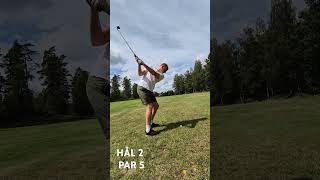 Hål nummer 2 golf sagutogolf [upl. by Inaj]