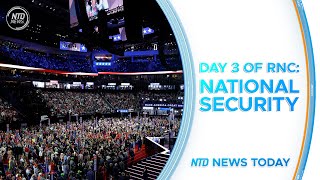 Day 3 of RNC Focuses on National Security DHS Probes Trump Shooting Democrats to Nominate Biden [upl. by Llerrit]