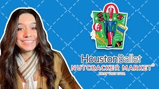 Houston Ballet Nutcracker Market  Christmas Expo 2018  Houston Texas Convention [upl. by Atnim]