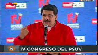 Maduro anuncia el pago de pensiones del IVSS a través del Carnet de la Patria [upl. by Shalna]