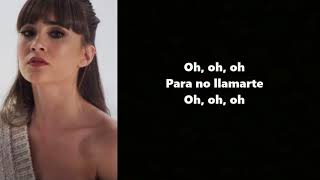 AITANA TELÉFONO LETRA [upl. by Redle]