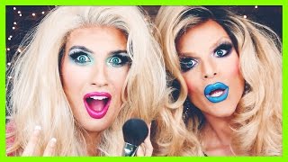 MY DRAG MAKEOVER W Willam Belli [upl. by Arvy]