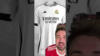 LA CAMISETA DEL REAL MADRID 20242025 futbol realmadrid [upl. by Ehrlich466]