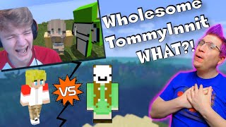 Dream SMP quotI Spoke To Dreams Sisterquot Reaction  TommyInnit Being Wholesome [upl. by Navinod]