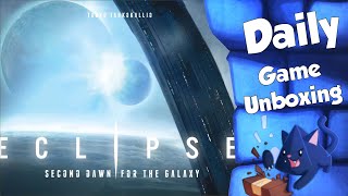 Eclipse Second Dawn for the Galaxy  Daily Game Unboxing [upl. by Rosalee87]