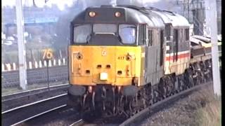 Classic British Rail  Bescot  28th October 1992 [upl. by Nilecoj]