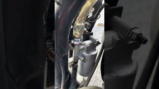 2005 Aprilia Scarabeo 50 2stroke not starting Any idea why bubbles in line between pump to tank [upl. by Laeria]