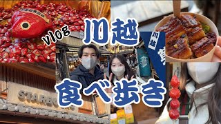 【VLOG】川越で食べ歩きしたら最高の観光スポットだった！ [upl. by Sumner]