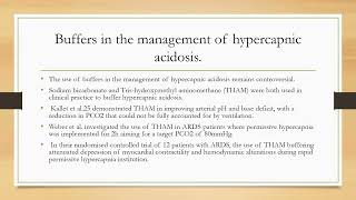 MANAGEMENT OF HYPERCAPNIA [upl. by Nayar]