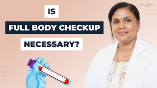 Expert Answers Is Full Body Checkup Necessary  Full Body Checkup  Proactive For Her [upl. by Arahsat]