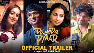 Do Aur Do Pyaar  Official Trailer  Vidya B Pratik G Ileana D Sendhil R  Applause Entertainment [upl. by Farrington]