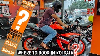 KTM RC125 Review First in Kolkata  Price  Specs  Exhaust Note  Showroom Details 🏍🏍 [upl. by Durrace738]