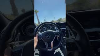 Mercedes C350 cdi straight pipe exhaust sound [upl. by Llenej205]