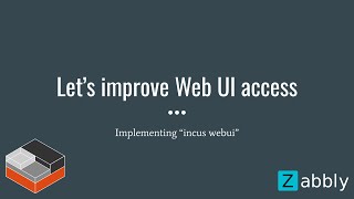 Lets simplify Web UI access [upl. by Adriena871]