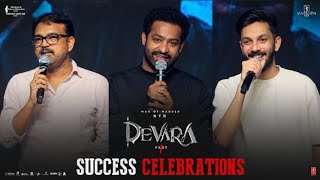 Devara Success Celebrations  NTR  Janhvi Kapoor  Koratala Siva  Anirudh [upl. by Ahsayn]