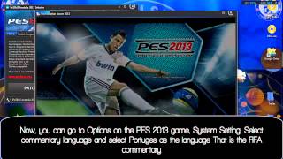 PCTutorial How To Change PES 2013 Commentary To FIFA Commentary [upl. by Neau]