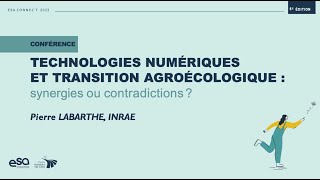 Esaconnect 2022  Technologies numériques et transition agroécologique [upl. by Forcier276]