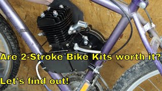 Are 2Stroke Bicycle Engine Kits worth it Lets find out [upl. by Bertelli]