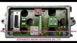 Siemens Simodrive Posmo Repairs  Advanced Micro Services Pvt LtdBangaloreIndia [upl. by Arline]