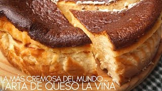 Tarta de queso La Viña San Sebastián La tarta más cremosa del mundo [upl. by Celia981]