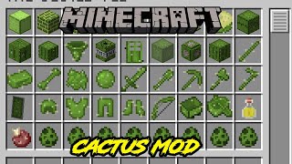 Minecraft The Cactus World  Ultimate Items  Minecraft In Telugu  GMK GAMER [upl. by Morgun]