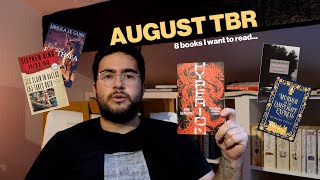 8 Book I plan to read in August King Discworld Contemporary Fiction and Fantasy  TBR Update [upl. by Alasdair]