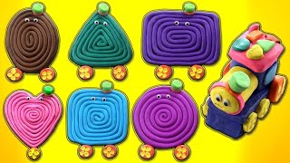 Learn Shapes Names With Bob the Train for Kids  More Educational Videos [upl. by Hughmanick]