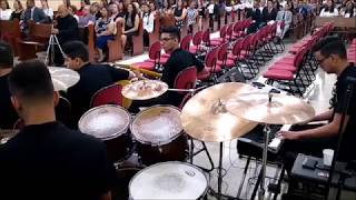 Primeira Essência  Anderson Freire Cover Drum Cam [upl. by Fakieh891]