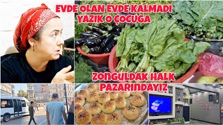 ZONGULDAK HALK PAZARINDAYIZ📢KIMSEDE SAYGI EDEP KALMAMIŞ❌️YAZIK O ÇOÇUĞA❌️KAHVALTIYA PAMUK POĞAÇA📢 [upl. by Starkey340]