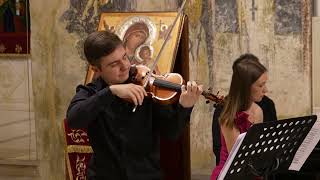 Vasil Bogoevski and Anastasija Grgovska Zografskis Rhapsody at 64 Ohrid summer festival [upl. by Essined]